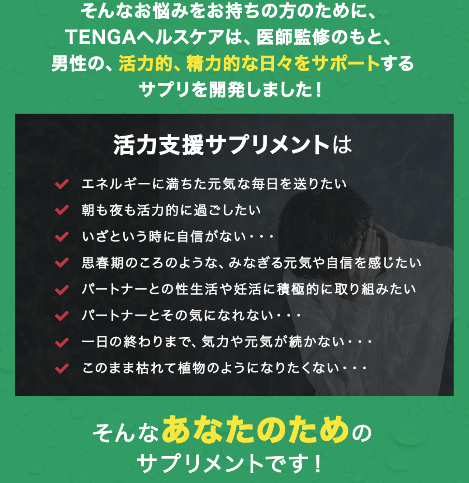 活力支援サプリ