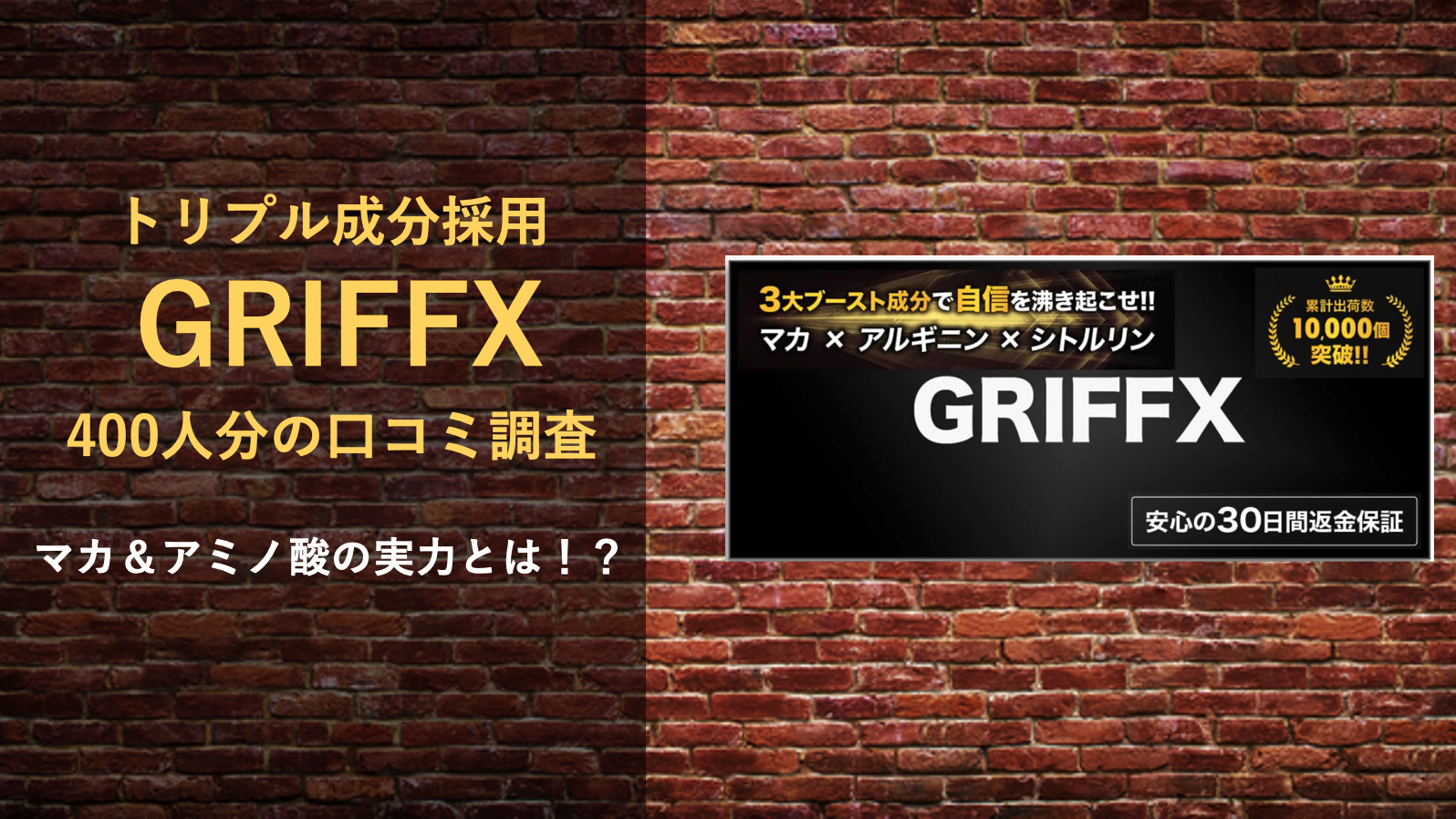 【GRIFFX(グリフィス)】400人分の口コミを調査して判明して驚愕の事実とは！？